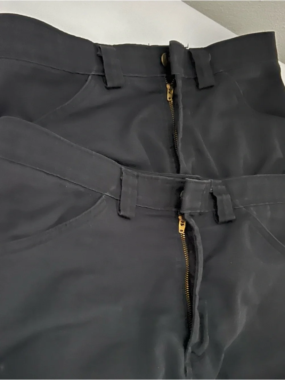 Set of 2 Red Kap Men's Black Cargo Pants with Five Pockets Size  34”x 32” - Picture 11 of 12